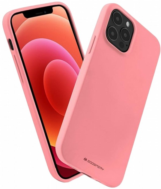 Панель Goospery Mercury Soft для Apple iPhone 14 Pro Max Pink (8809887825933) - зображення 2