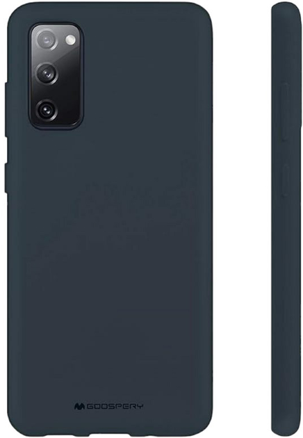 Etui Goospery Mercury Soft do Samsung Galaxy A34 Granatowy (8809887885609) - obraz 1