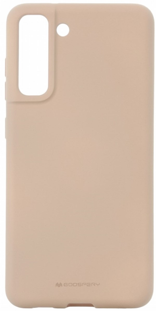 Etui Goospery Mercury Soft do Samsung Galaxy S21 FE Różowy piasek (8809821456513) - obraz 1