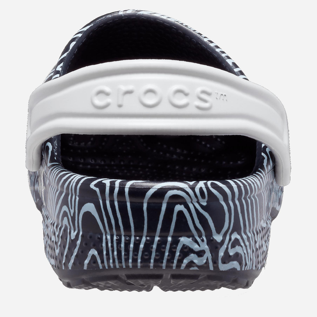 Дитячі крокси-сабо для хлопичка Crocs Classic Topographic Clog KCR208313 28-29 Темно-Сині (196265237517) - зображення 4