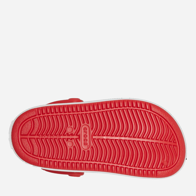 Дитячі крокси для хлопичка Crocs Off Court Clog KCR208477 32-33 Червоні (196265325085) - зображення 5