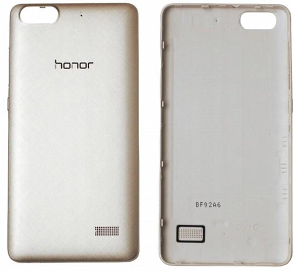 Etui Huawei Faceplate do Honor 4C Szary (6901443054268) - obraz 1