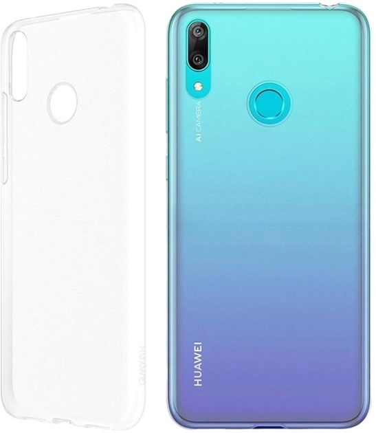 Etui Huawei Flexible Clear Case do Y6 2019 Przezroczysty (6901443276226) - obraz 1