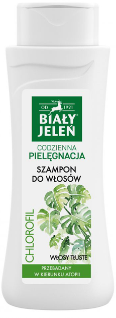 Szampon do włosów Biały Jeleń hipoalergiczne z naturalnym chlorofilem 300 ml (5900133006045) - obraz 1