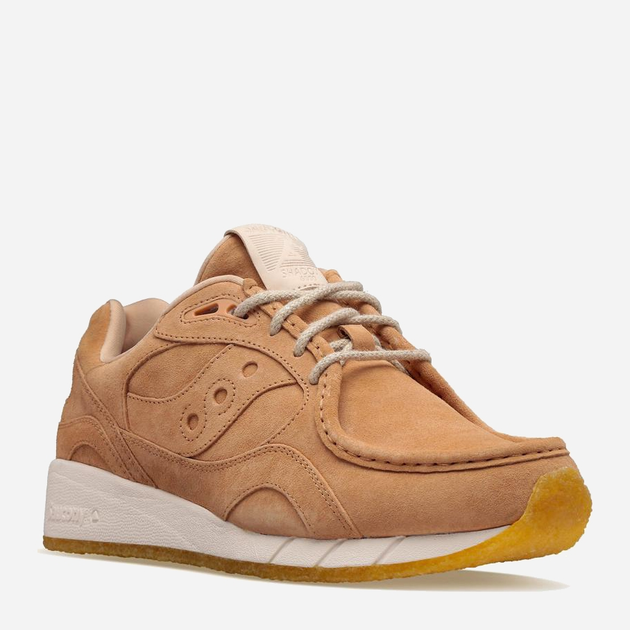 Buty sportowe męskie do kostki zamszowe na platformie Saucony Shadow 6000 S70706-01 44 (10US) 28 cm Jasnobrązowe (195018440945) - obraz 2