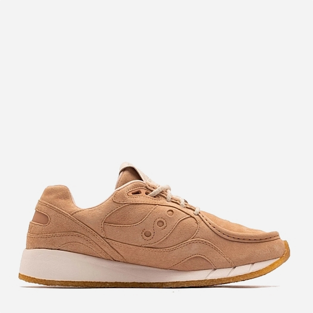 Buty sportowe męskie do kostki zamszowe na platformie Saucony Shadow 6000 S70706-01 44.5 (10.5US) 28.5 cm Jasnobrązowe (195018440952) - obraz 1