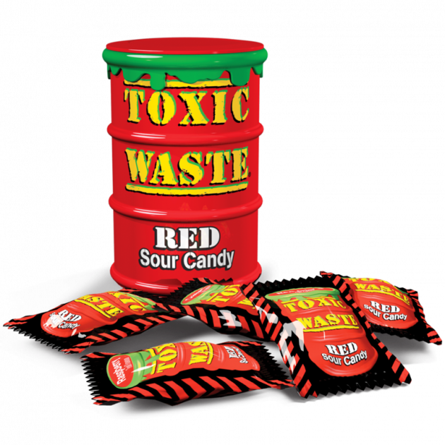 Драже Toxic Waste Red 48 г - Фото 2 Драже Toxic Waste Red 48 г - зображення 2