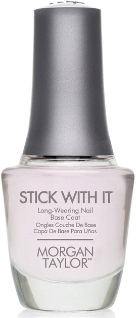 Wzmacniająca baza do paznokci Morgan Taylor Stick With It Base Coat 15 ml (813323021405) - obraz 1