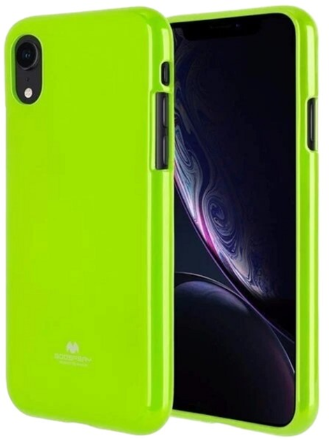 Etui Mercury Jelly Case do Apple iPhone 14 Plus Lime (8809887824189) - obraz 1