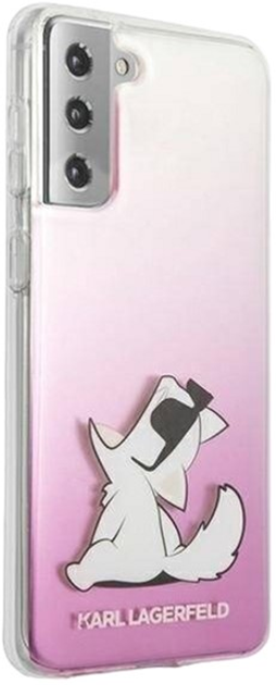 Etui Karl Lagerfeld Choupette Fun do Samsung Glalaxy S21 Plus Pink (3700740496978) - obraz 3