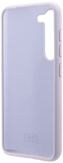 Панель Karl Lagerfeld Silicone Ikonik для Samsung Galaxy S23 Plus Purple (3666339117658) - зображення 2
