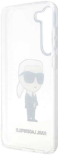 Панель Karl Lagerfeld Ikonik Karl Lagerfeld для Samsung Galaxy S23 Transparent (3666339117795) - зображення 2