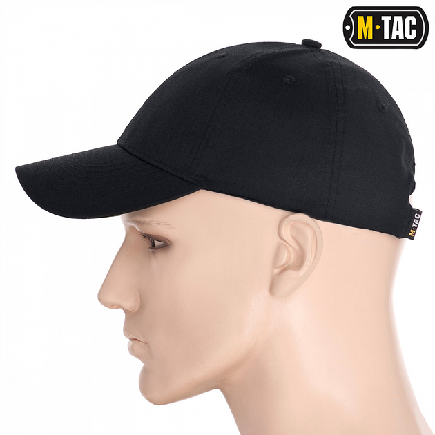 M-Tac бейсболка Flex рип-стоп Black L/XL - изображение 2