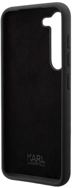 Etui Karl Lagerfeld Silicone Ikonik do Samsung Galaxy S23 Black (3666339114633) - obraz 2