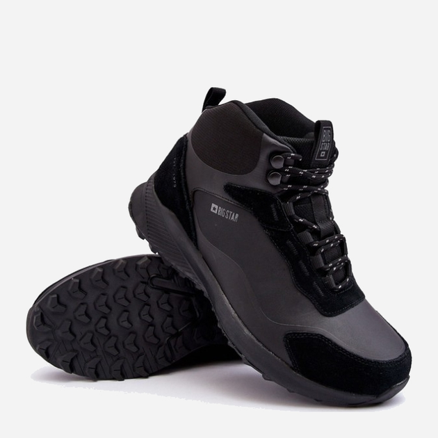 Buty trekkingowe męskie niskie Big Star MM174334 41 Czarne (5900714689506) - obraz 3