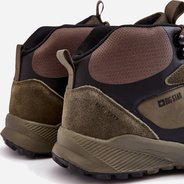 Buty trekkingowe męskie niskie Big Star MM174333 41 Zielone (5900714689445) - obraz 6
