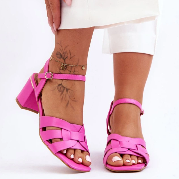 Жіночі босоніжки Misty 39 Рожеві (5905677420531) - зображення 3