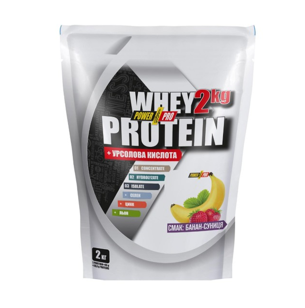Протеїн Power Pro Whey Protein 2000g Power Pro (Style) (1089-4820214001053) - Фото 1 Протеїн Power Pro Whey Protein 2000g Power Pro (Style) (1089-4820214001053) - зображення 1