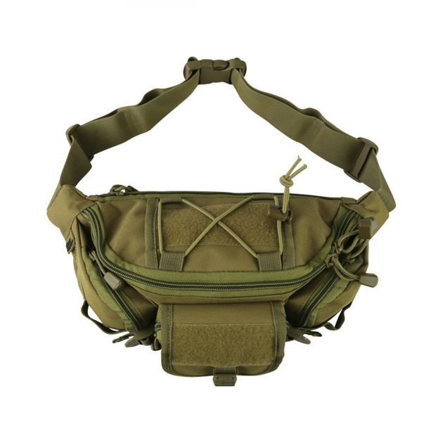 Сумка на пояс Kombat UK Tactical Waist Bag Coyote (1000-kb-twb-coy) - изображение 2