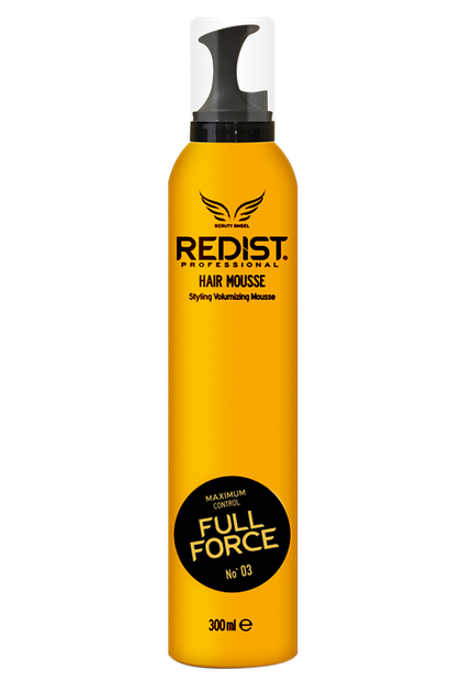 Мусс пенка для укладки и объема волос у корней Redist Full Force №04 300 мл - Фото 1 Мусс пенка для укладки и объема волос у корней Redist Full Force №04 300 мл - изображение 1