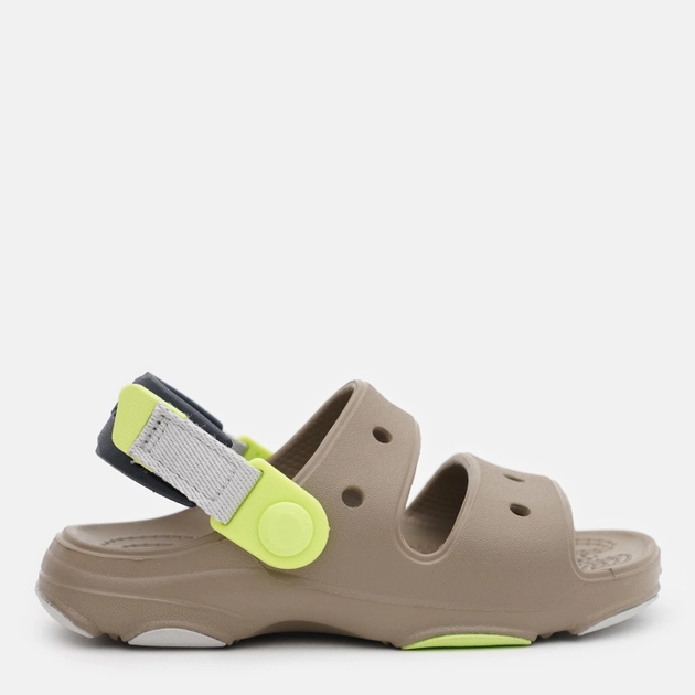Дитячі сандалії для хлопчика Crocs Classic All-Terrain Sandal K 207707-2F9 32 (J1) Хакі/Різнокольоровий (196265255894) - зображення 1
