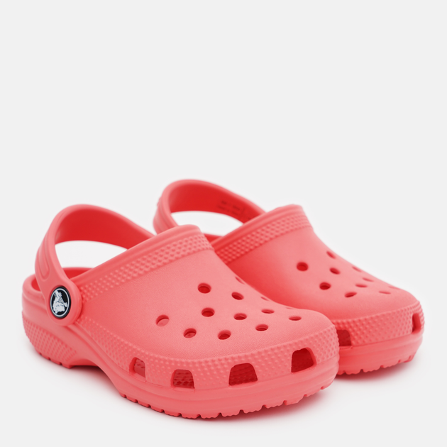 Дитячі крокси для дівчинки Crocs Classic Clog T 206990-6VT 27-28 (C10) Рожеві (196265304455) - зображення 2