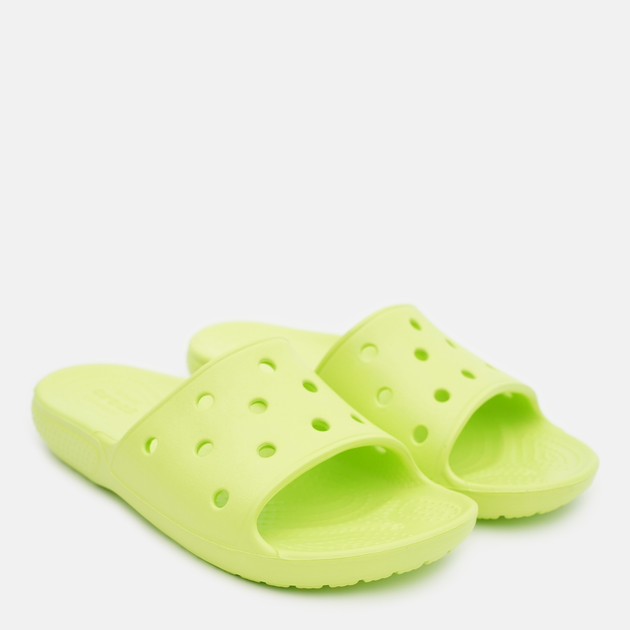 Дитячі шльопанці для хлопчика Crocs 206396-3UH-C11 28-29 Салатові (196265212408) - зображення 2