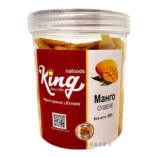 Манго сушене King 500 г у банці від продавця: Healthy Snacks – купити в ...