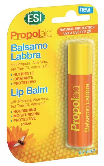 Бальзам для губ Esi Trepatdiet Propolaid Stick Labios SPF20 5.7 мл (8008843010837) - зображення 1