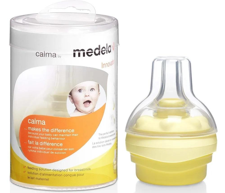 Smoczek silikonowy Medela Calm Teat For Breast Milk (7612367021951) - obraz 2