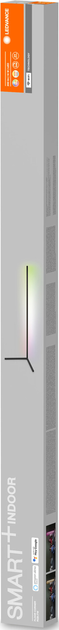 Торшер Ledvance smart Wi-Fi floor corner RGB TW 12W Black (4058075665880) - зображення 5