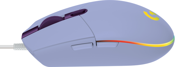 Миша Logitech G203 Lightsync USB Lilac (910-005853) - зображення 3