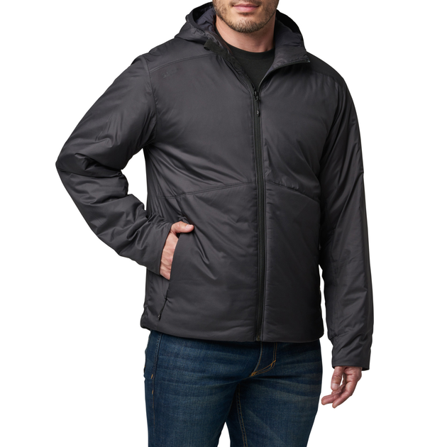 Куртка демісезонна 5.11 Tactical Adventure Primaloft Insulated Jacket Black 2XL (78057-019) - зображення 1