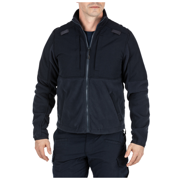 Куртка тактична флісова 5.11 Tactical Fleece 2.0 Dark Navy L (78026-724) - зображення 2