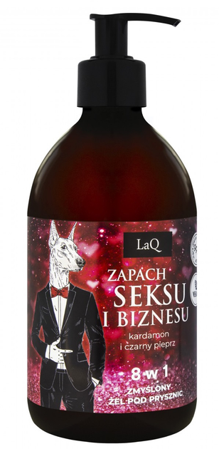 Гель для душу LaQ Доберман 8-в-1 лімітована серія 500 мл (5902730839620) - зображення 1