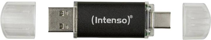 Флеш пам'ять Intenso Twist Line 32GB USB Type-A + USB Type-C Black (4034303031238) - зображення 2