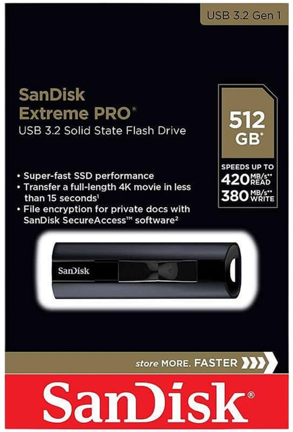 Pendrive sandisk extreme on sale pro