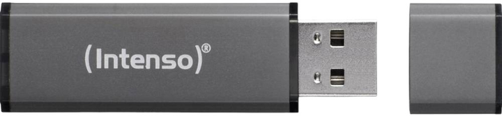 Pendrive Intenso Alu Line 16GB USB 2.0 Grey (4034303016334) - obraz 2