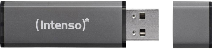 Флеш пам'ятьIntenso Alu Line 32GB USB 2.0 Grey (4034303016419) - зображення 2