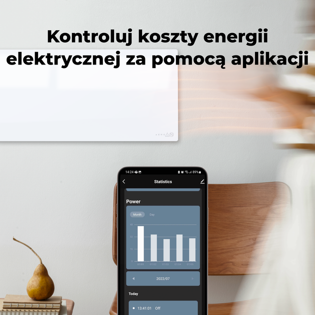 Grzejnik konwektorowy AENO Premium Eco Smart GH1S (AGH0001S) - obraz 9