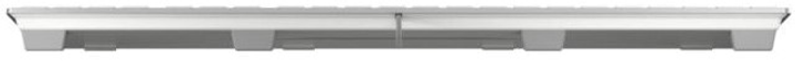 Клавіатура дротова Cherry KC 6000 Slim USB DEU Silver (JK-1600DE-1) - зображення 5