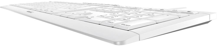 Klawiatura przewodowa Cherry STREAM JK-8500 USB DEU White (JK-8500DE-0) - obraz 3