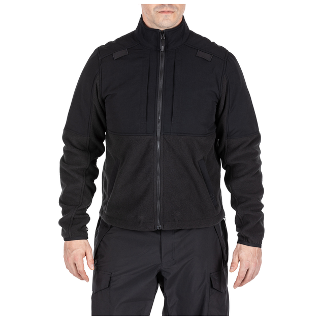 Куртка тактична флісова 5.11 Tactical Fleece 2.0 Black XL (78026-019) - изображение 1