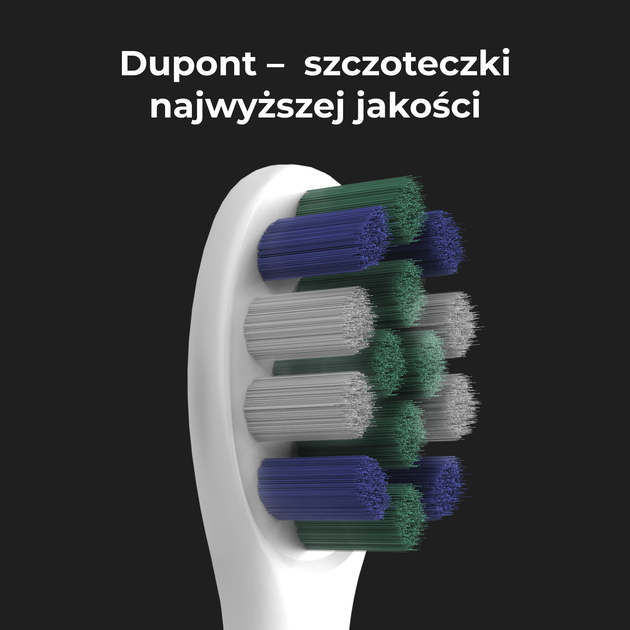 Szczoteczka soniczna AENO DB7, 30000 obrotów/minuta, biała - obraz 14