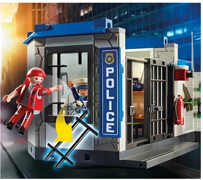 Zestaw zabawkowy Playmobil City Action Ucieczka z więzienia (4008789705686) - obraz 2