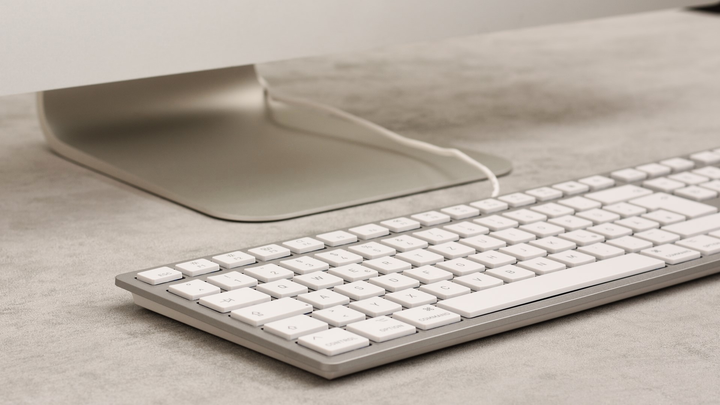 Клавіатура дротова Cherry KC 6000 Slim for Mac USB DEU Silver (JK-1600DE-1) - зображення 9