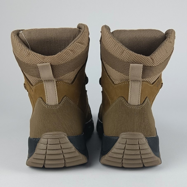 Кожаные полуберцы Oksy Tactical демисезонные ботинки Coyote размер 43 - изображение 2