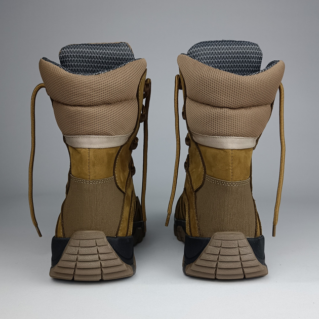 Зимние кожаные берцы Oksy Tactical на мембране GORE-TEX ботинки Coyote размер 45 - изображение 2
