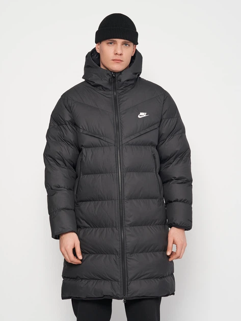 Куртка зимняя длинная мужская Nike M Nk Sf Wr Pl-Fld Hd Parka