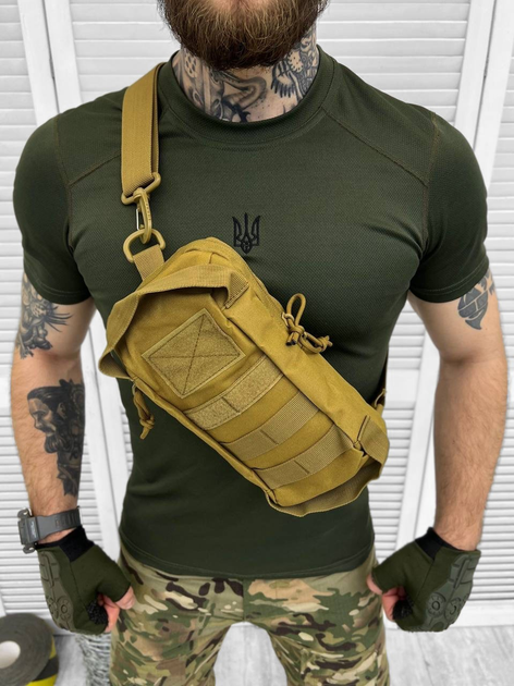 Сумка тактична Urban Line City Patrol Fastex Bag Coyote - зображення 1